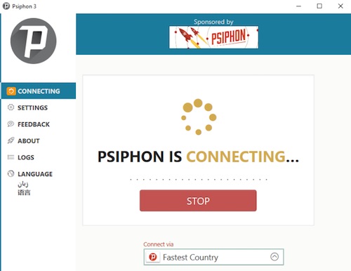 Psiphon for Windows